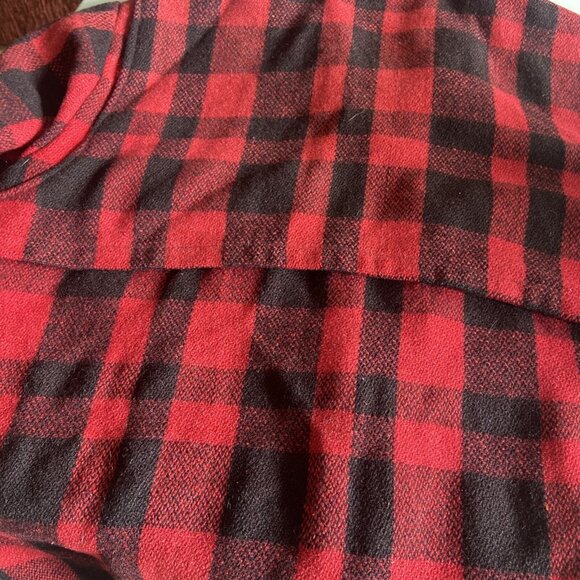 Vintage 60s Lumber King Buffalo Plaid Men M Shacket Jacket Canada - Picture 11 of 12